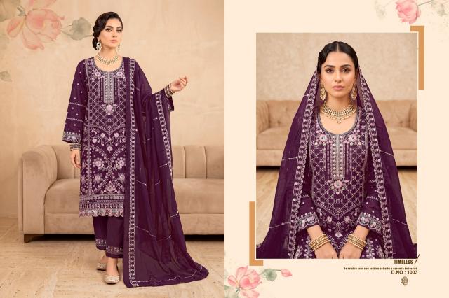 Azara safia yellow dress material online wholesale